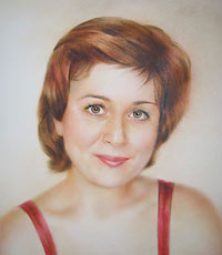 рисунок девушки
