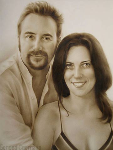портрет мужа и жены