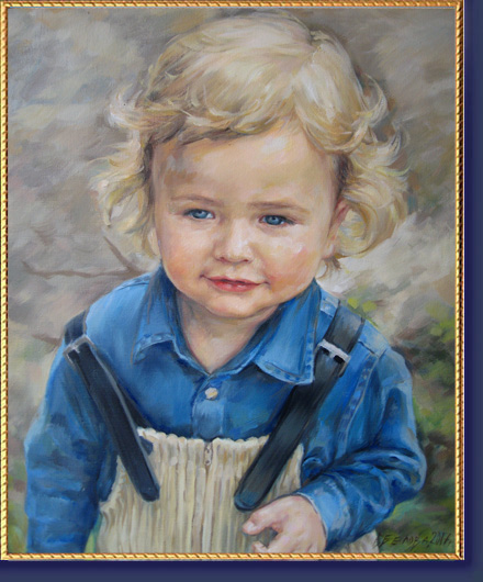 портрет малыша
