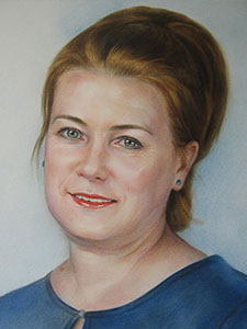 женский портрет лицо
